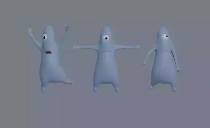 Monster Creature 3D model