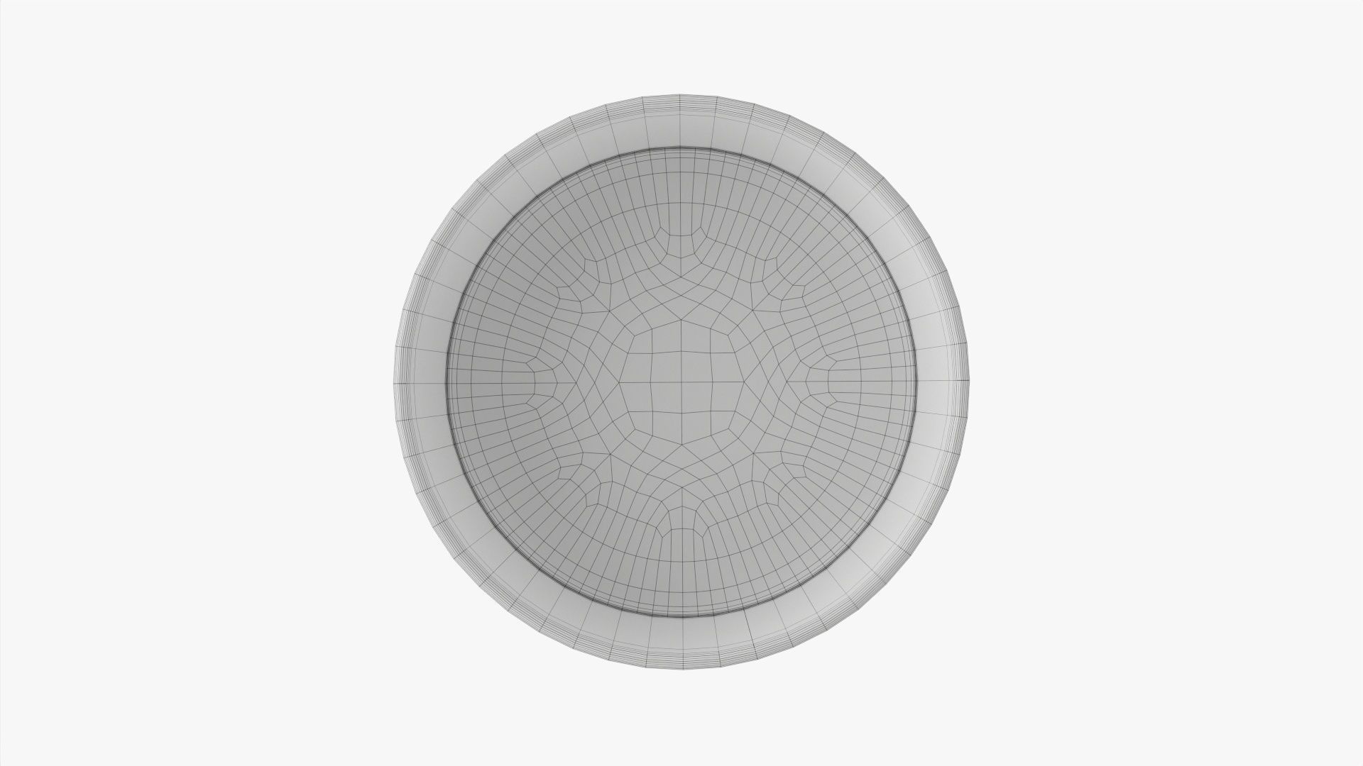 Glass goblet 04 3D model_8