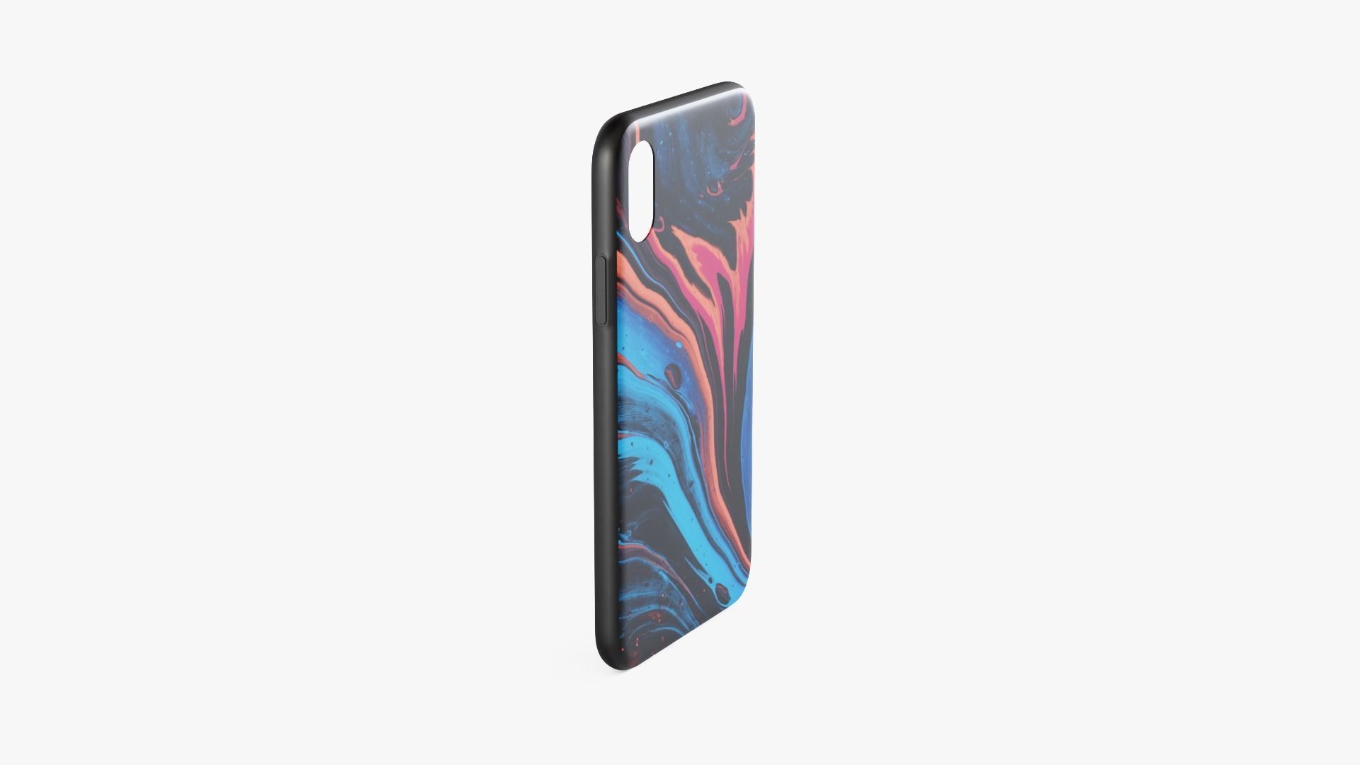 iPhone XR Case 8 Low-poly 3D model_6