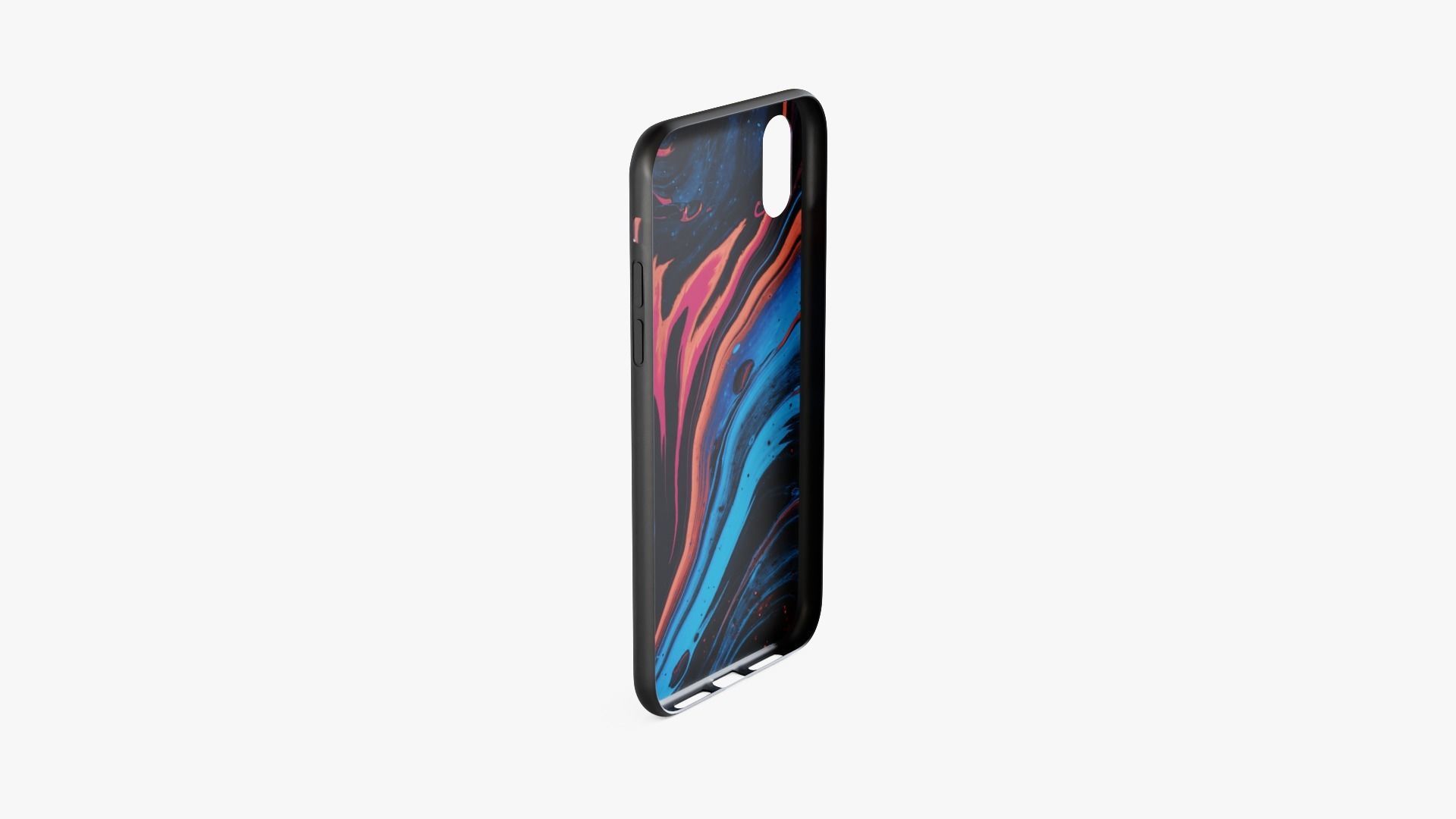 iPhone XR Case 8 Low-poly 3D model_10