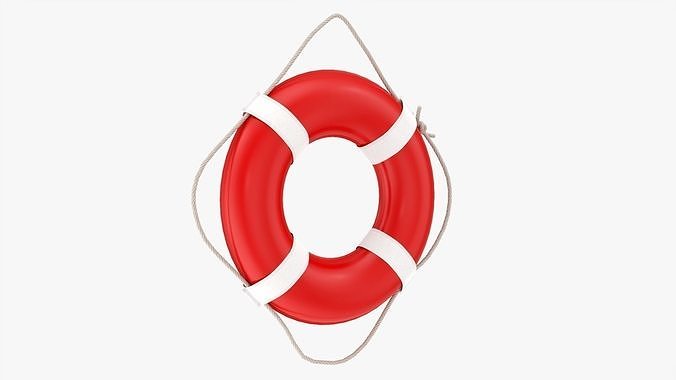 Life-buoy ring 3D model