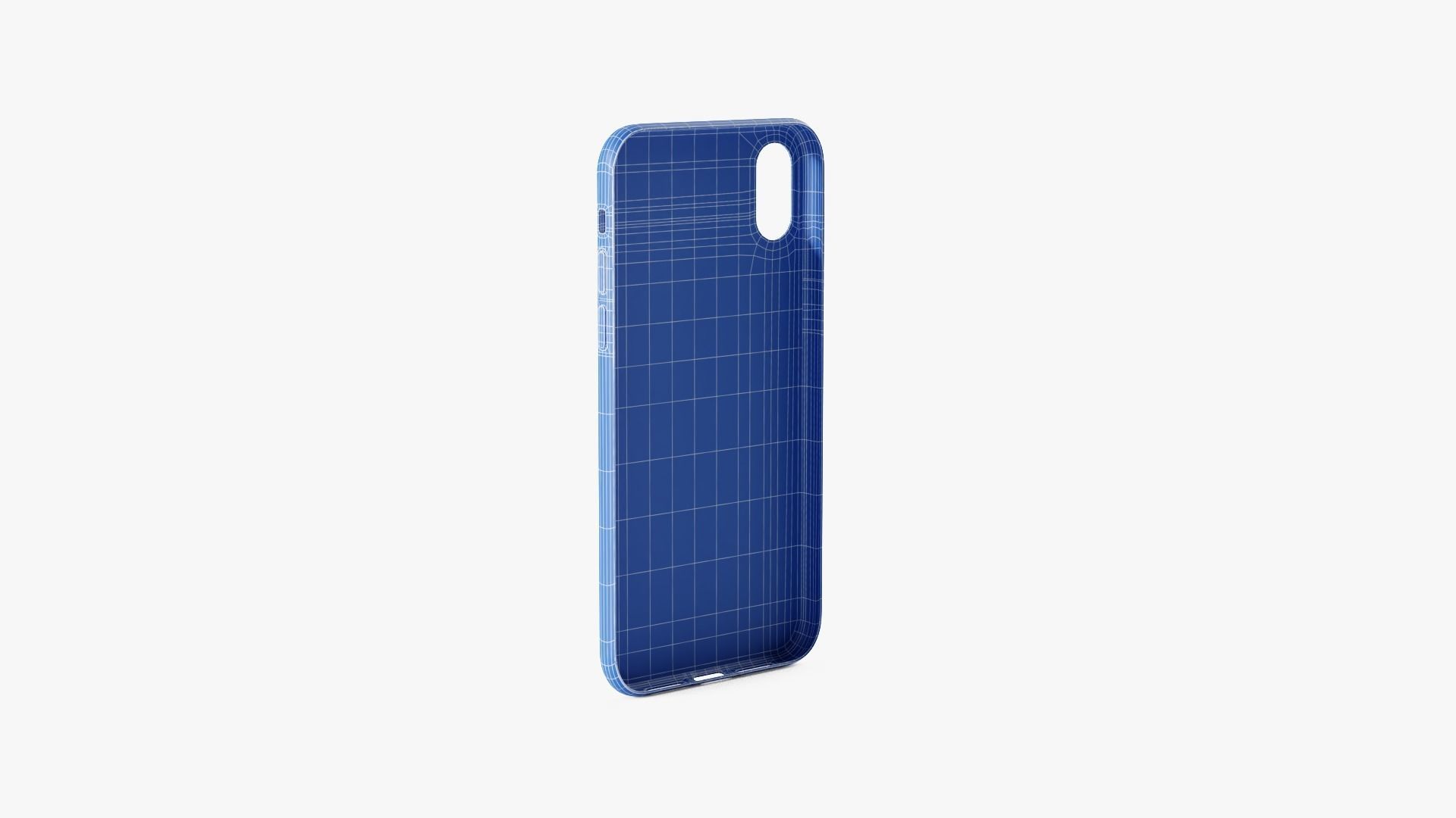 iPhone XR Case 9 Low-poly 3D model_23