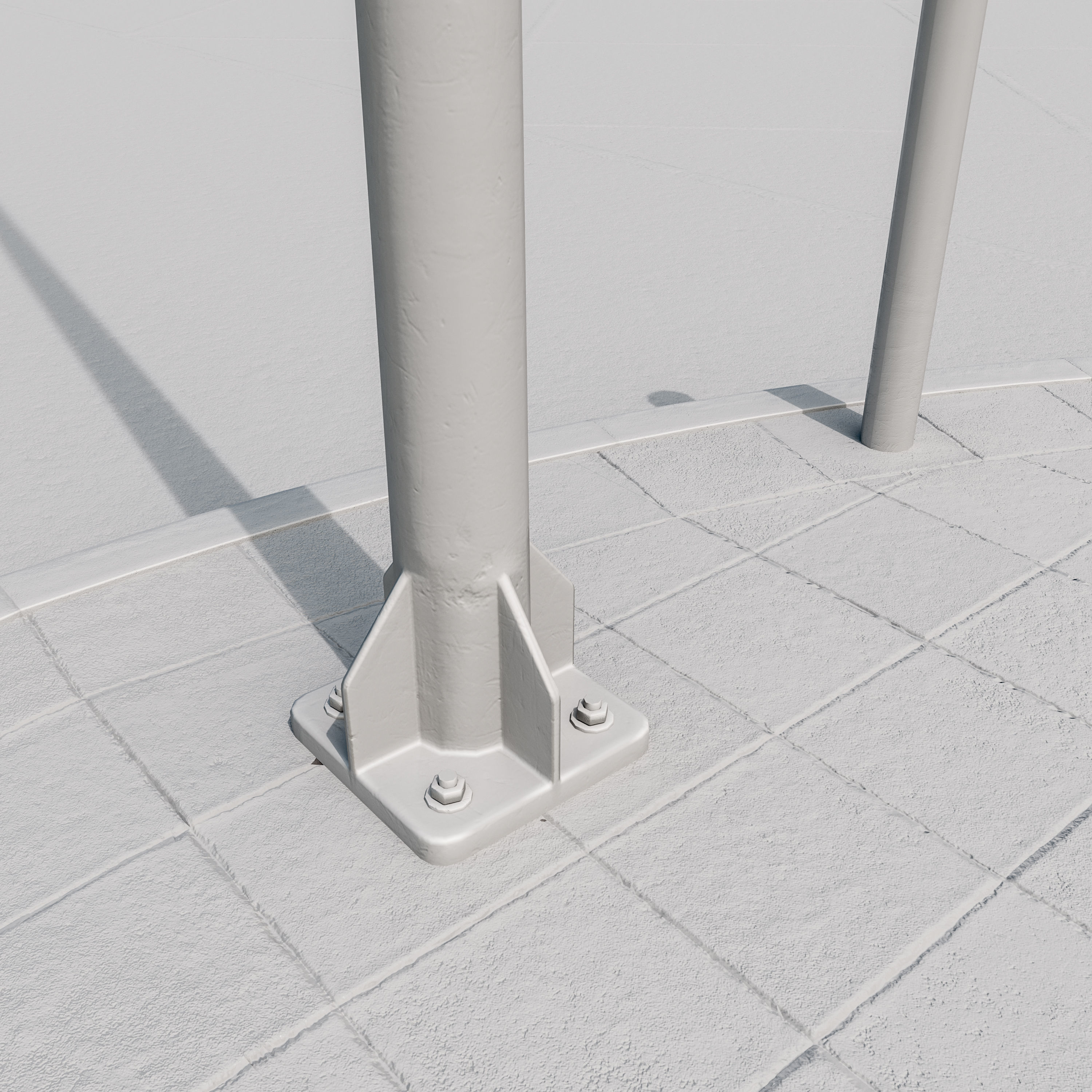 Road Fothpath Pack Low-poly 3D model_44