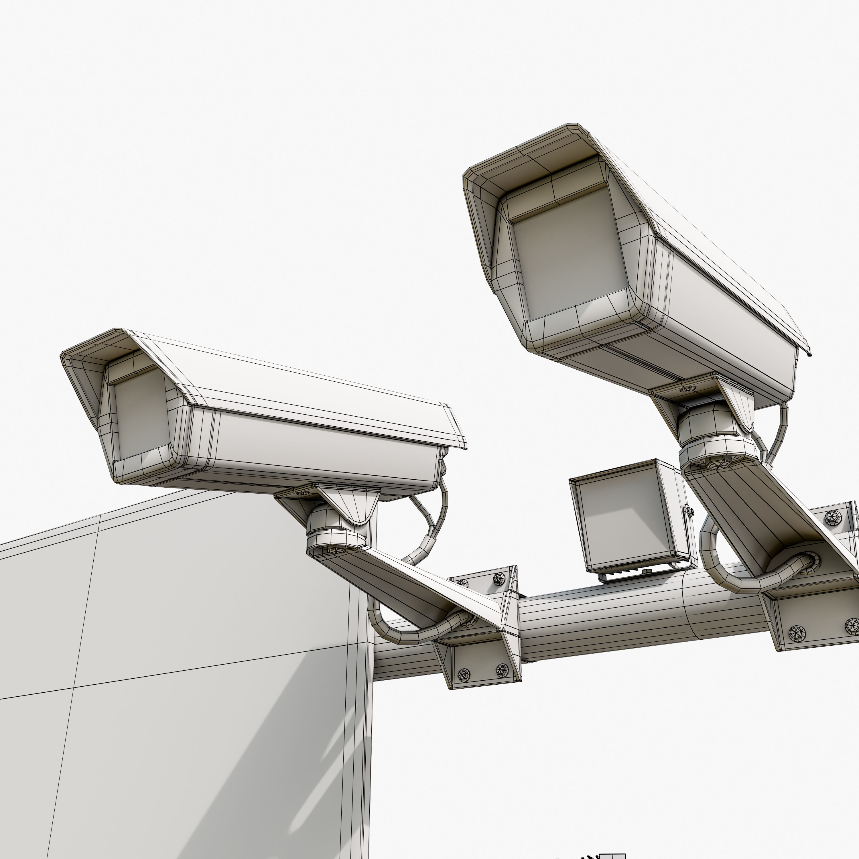 Road Fothpath Pack Low-poly 3D model_52