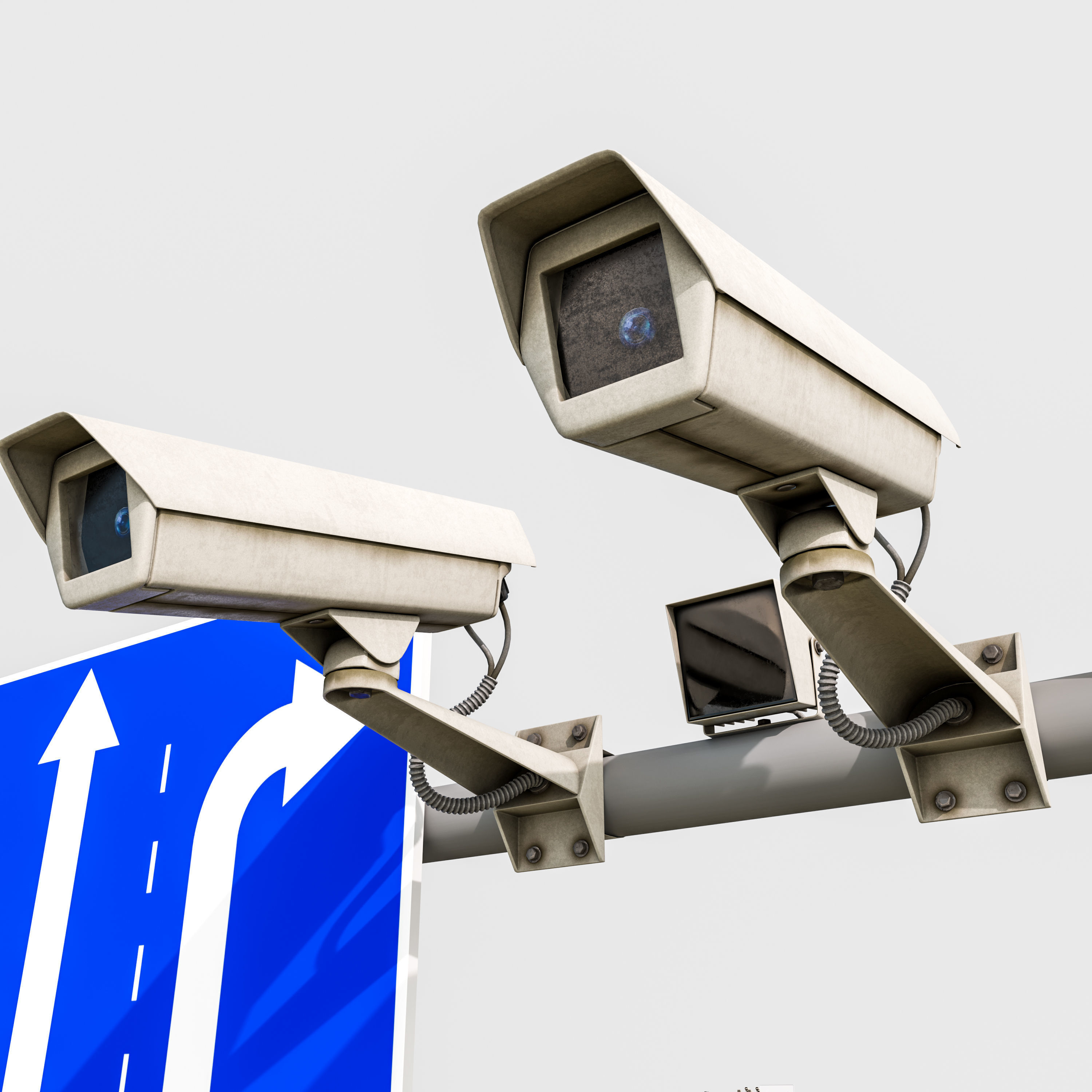 Road Fothpath Pack Low-poly 3D model_33