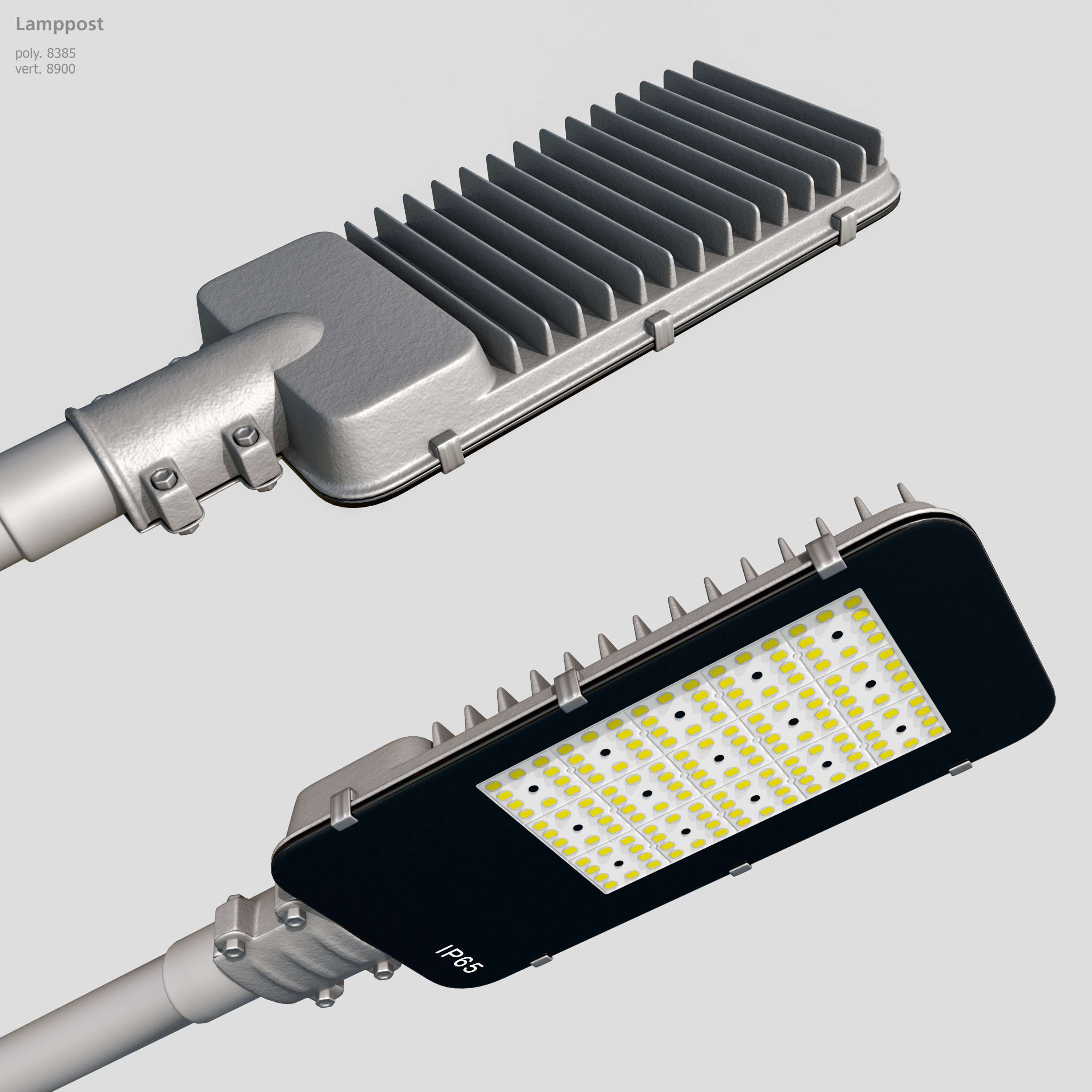 Road Fothpath Pack Low-poly 3D model_12