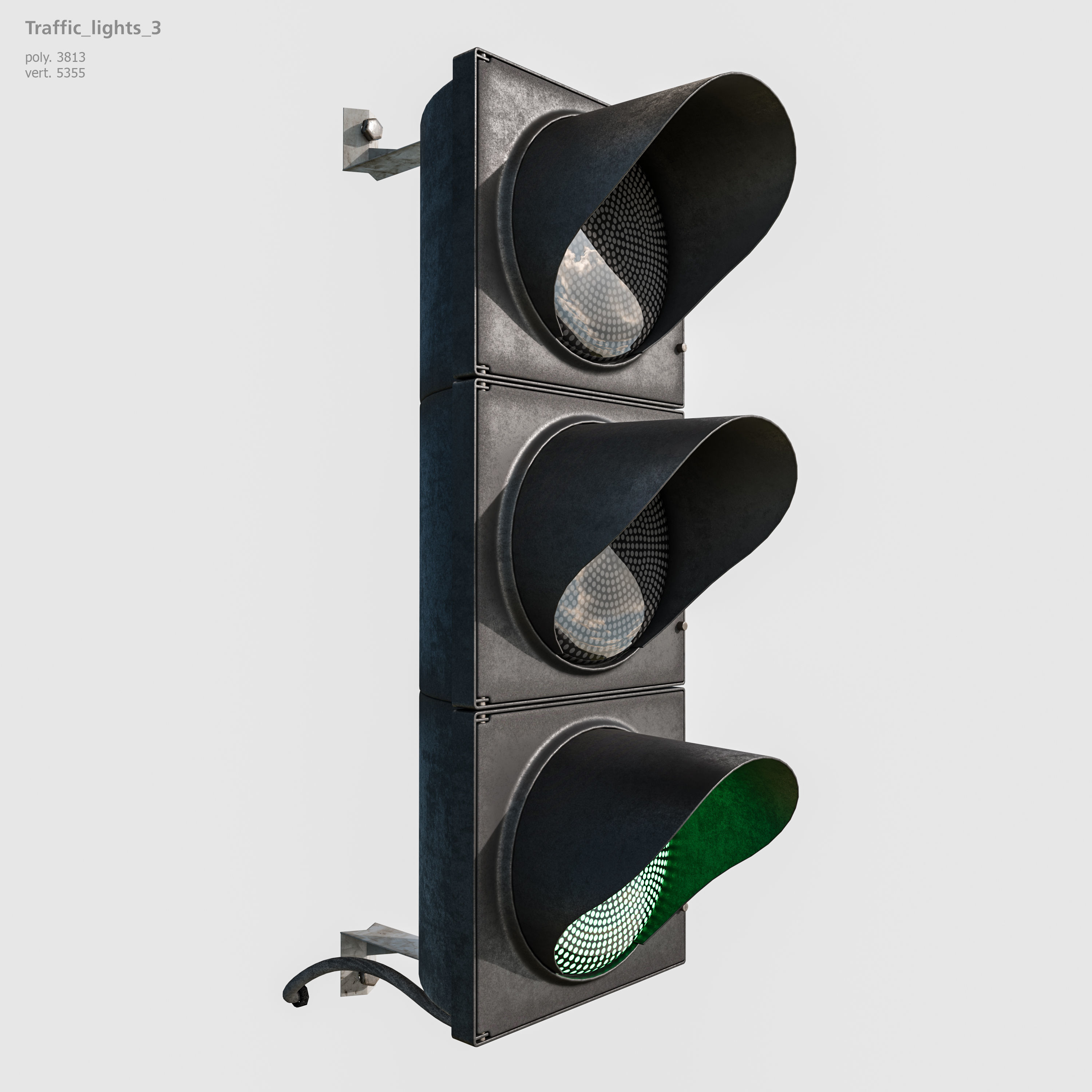 Road Fothpath Pack Low-poly 3D model_10