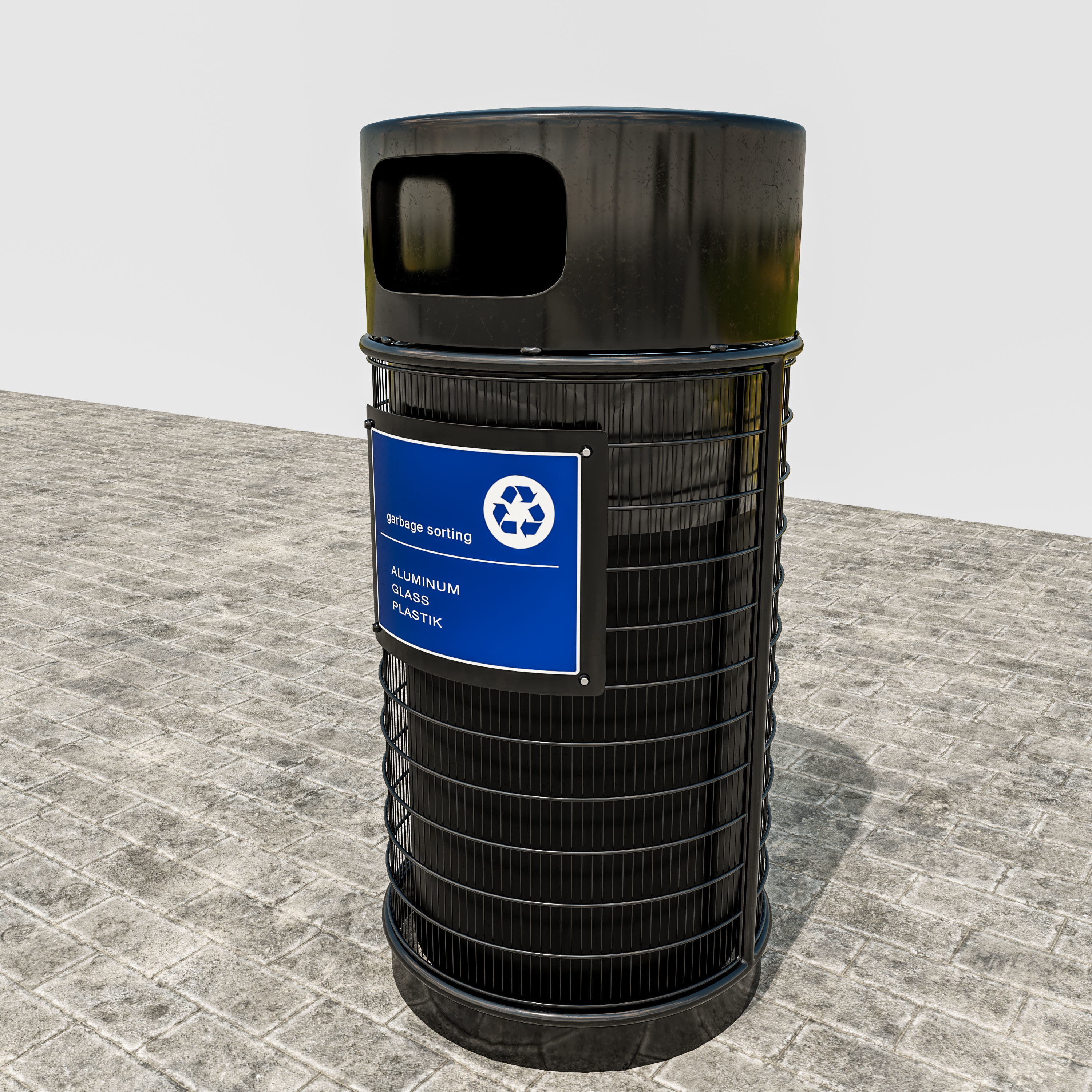 Road Fothpath Pack Low-poly 3D model_38