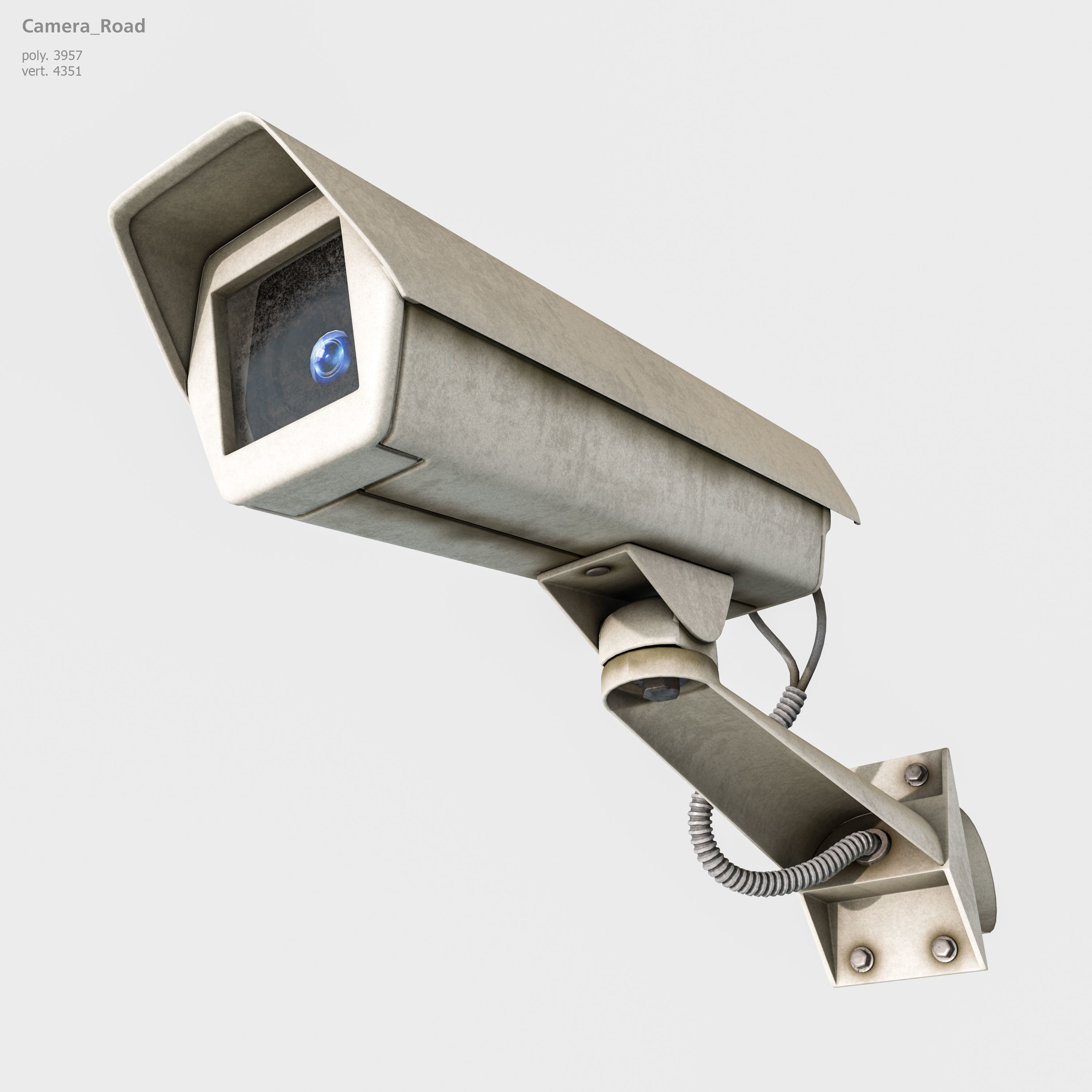 Road Fothpath Pack Low-poly 3D model_13