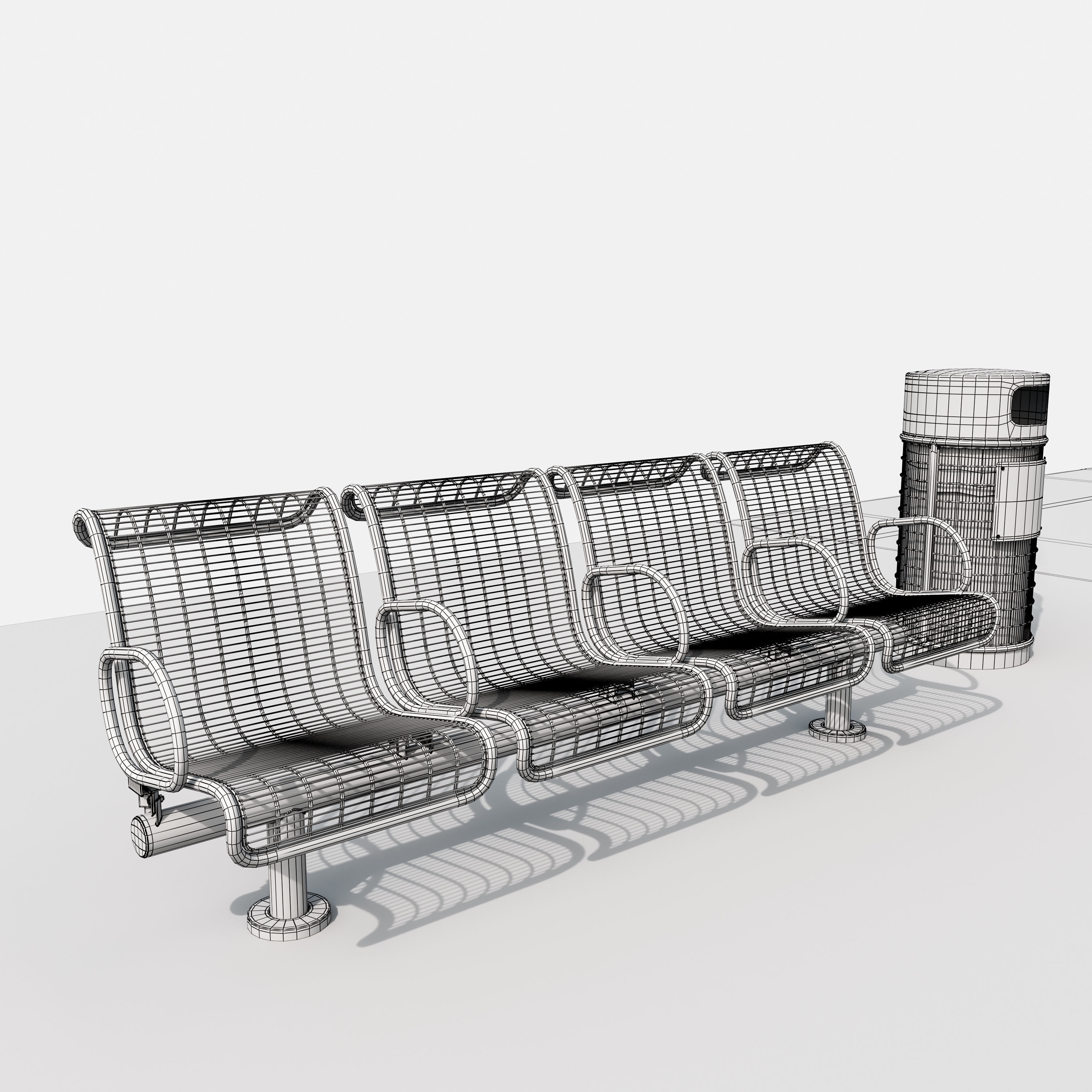 Road Fothpath Pack Low-poly 3D model_54