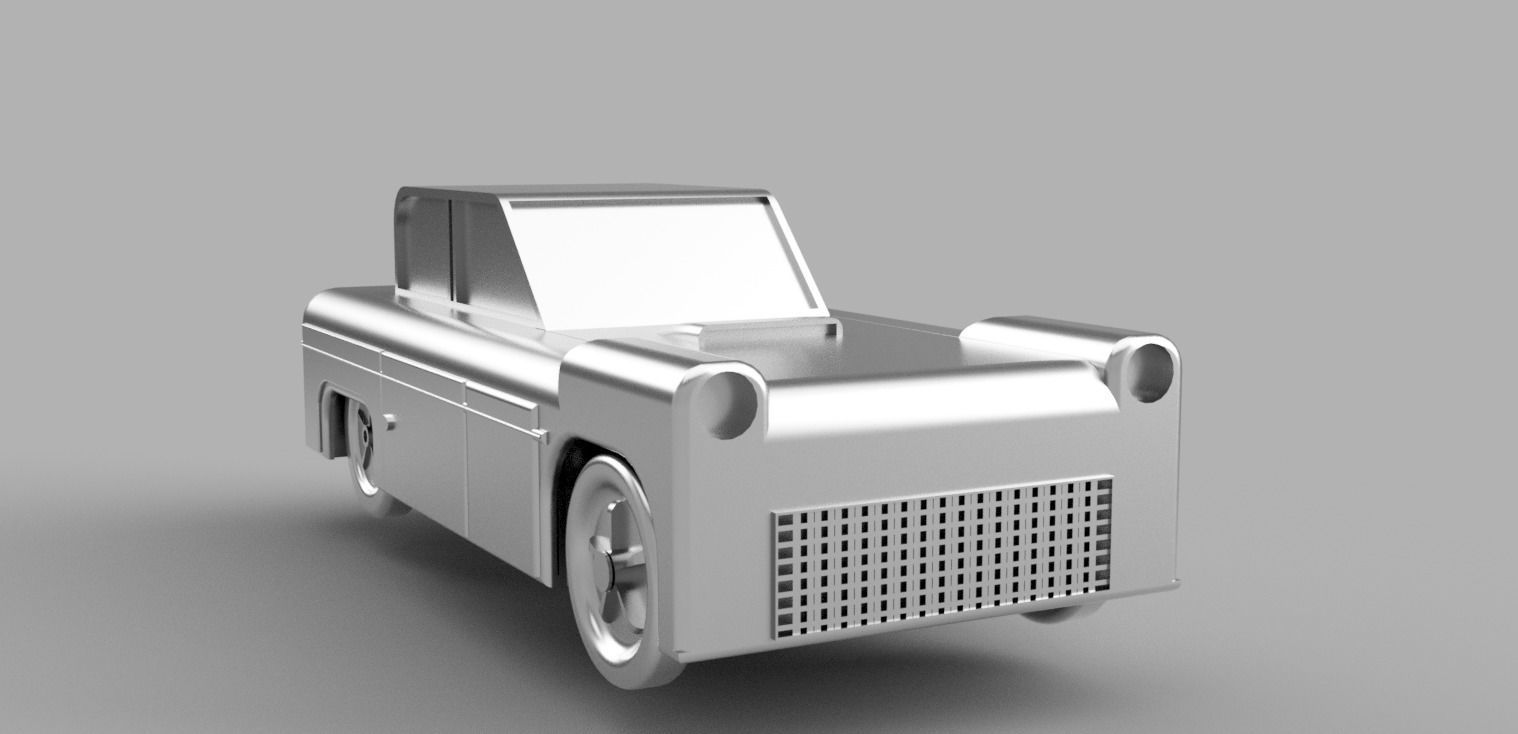 FULLY 3D PRINTED RC CAR 3D print model_16