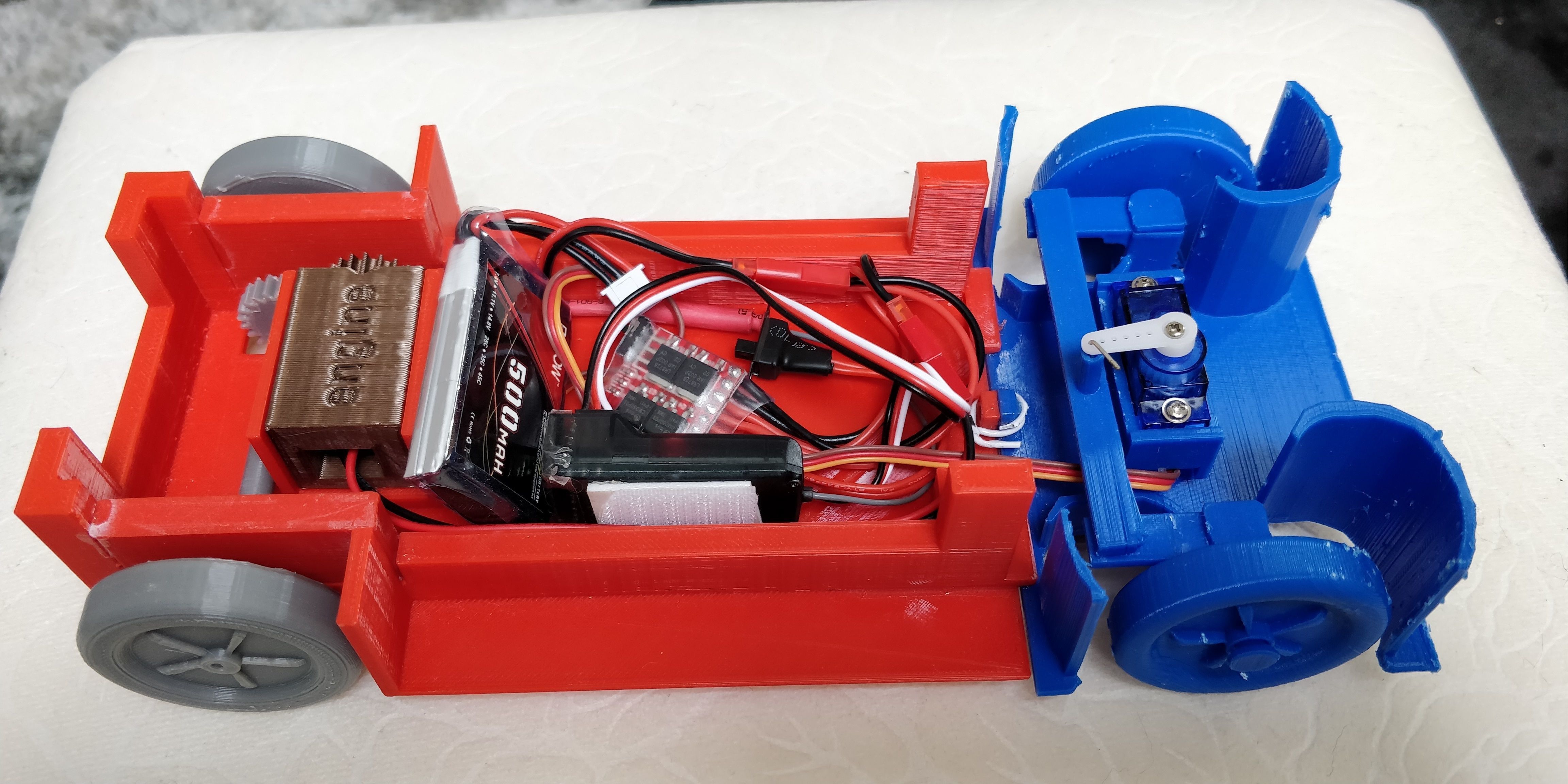 FULLY 3D PRINTED RC CAR 3D print model_11