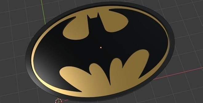 Batman Forever Emblem 3D print model