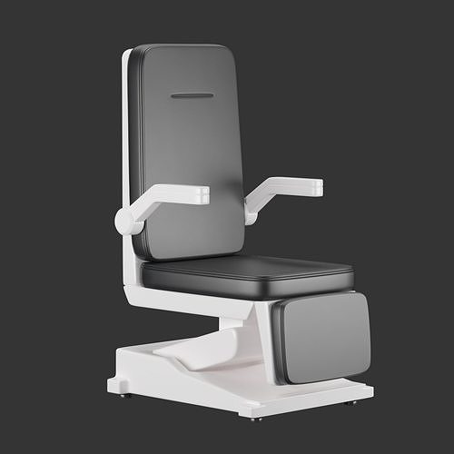 Beauty Parlor Chair 3D model