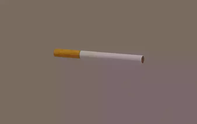 Cigarette Low-poly 3D model
