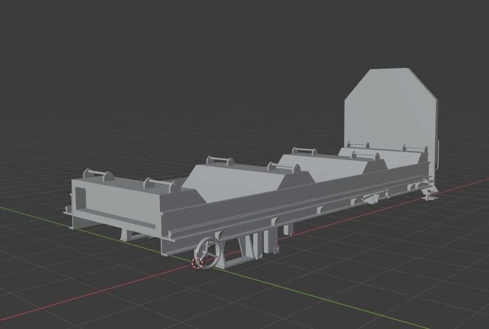 H0 1-87 scale Sahimms 900 freight car 3D print model_9