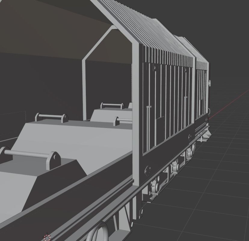 H0 1-87 scale Sahimms 900 freight car 3D print model_8