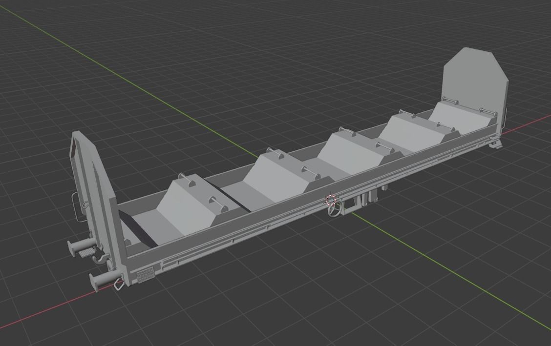 H0 1-87 scale Sahimms 900 freight car 3D print model_11