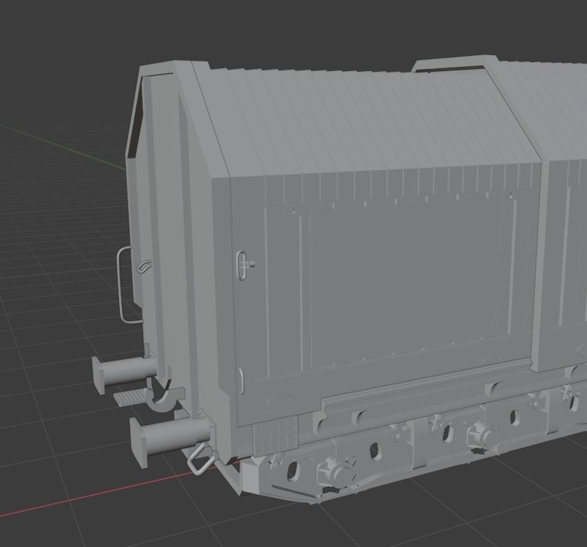 H0 1-87 scale Sahimms 900 freight car 3D print model_6