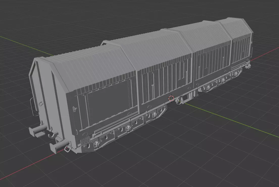 H0 1-87 scale Sahimms 900 freight car 3D print model_0