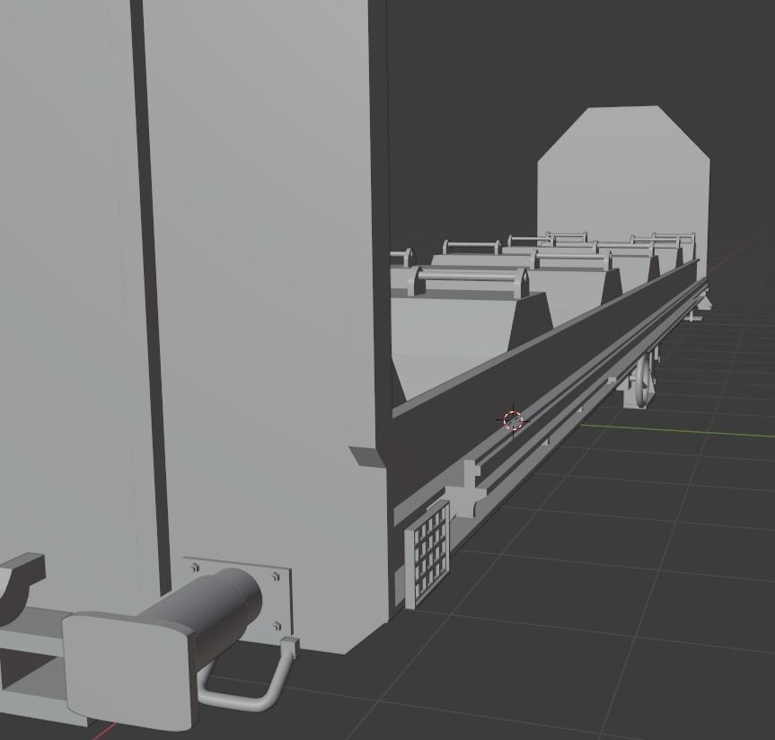 H0 1-87 scale Sahimms 900 freight car 3D print model_4