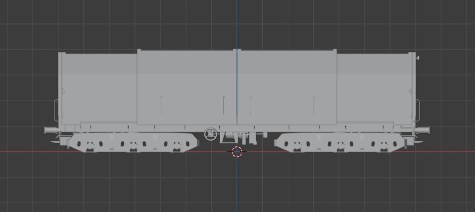 H0 1-87 scale Sahimms 900 freight car 3D print model_1