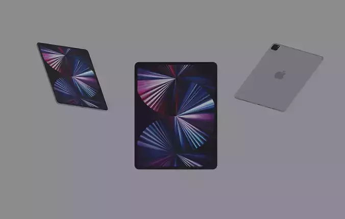 iPad Pro 3D model iPad Pro 3D model