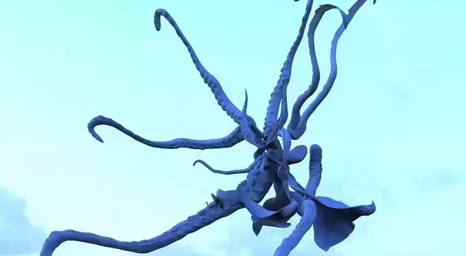 Octopus Monster 3D model