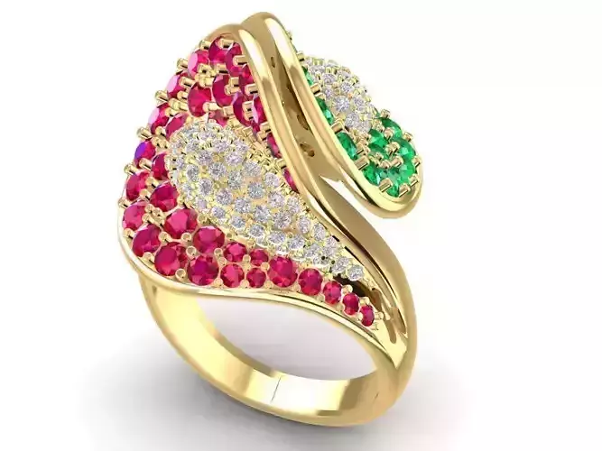 LUXURY DIAMOND RING  3081