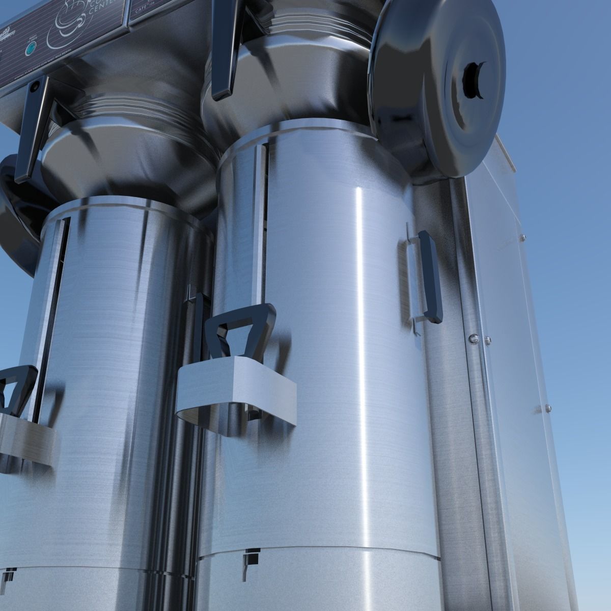 Commercial Coffee Maker 3D model_11