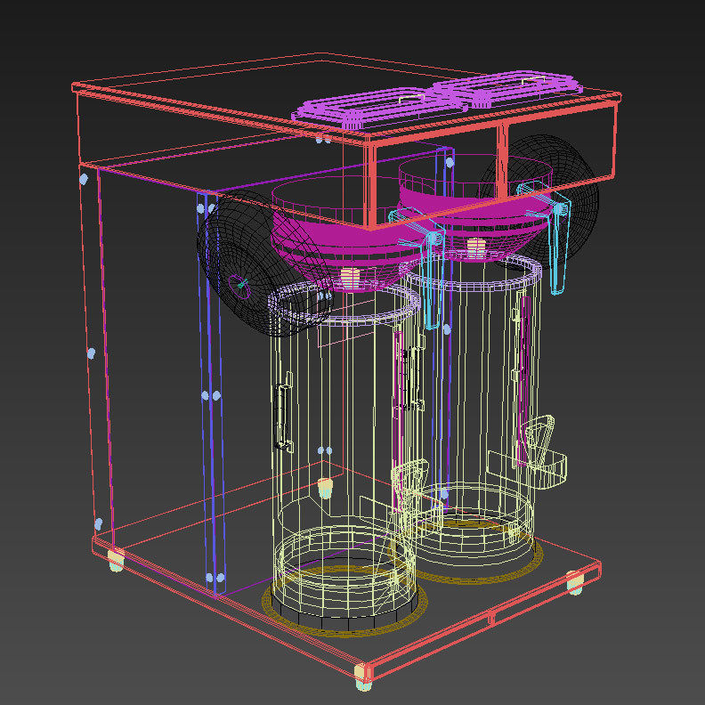 Commercial Coffee Maker 3D model_13