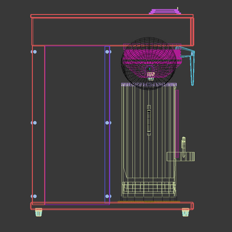 Commercial Coffee Maker 3D model_15