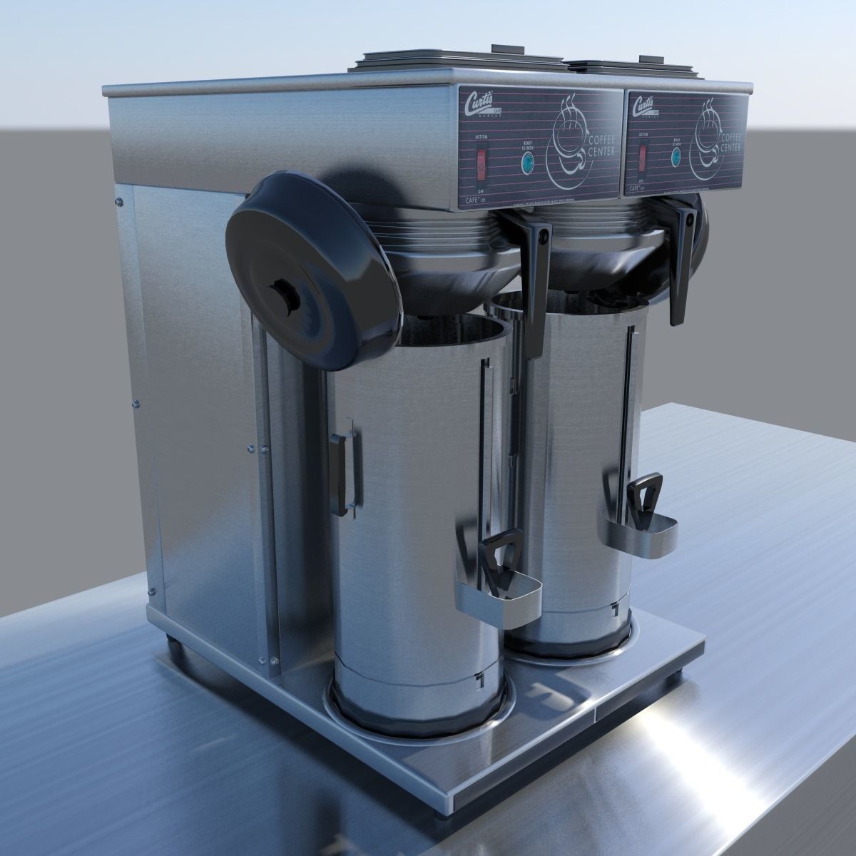 Commercial Coffee Maker 3D model_3