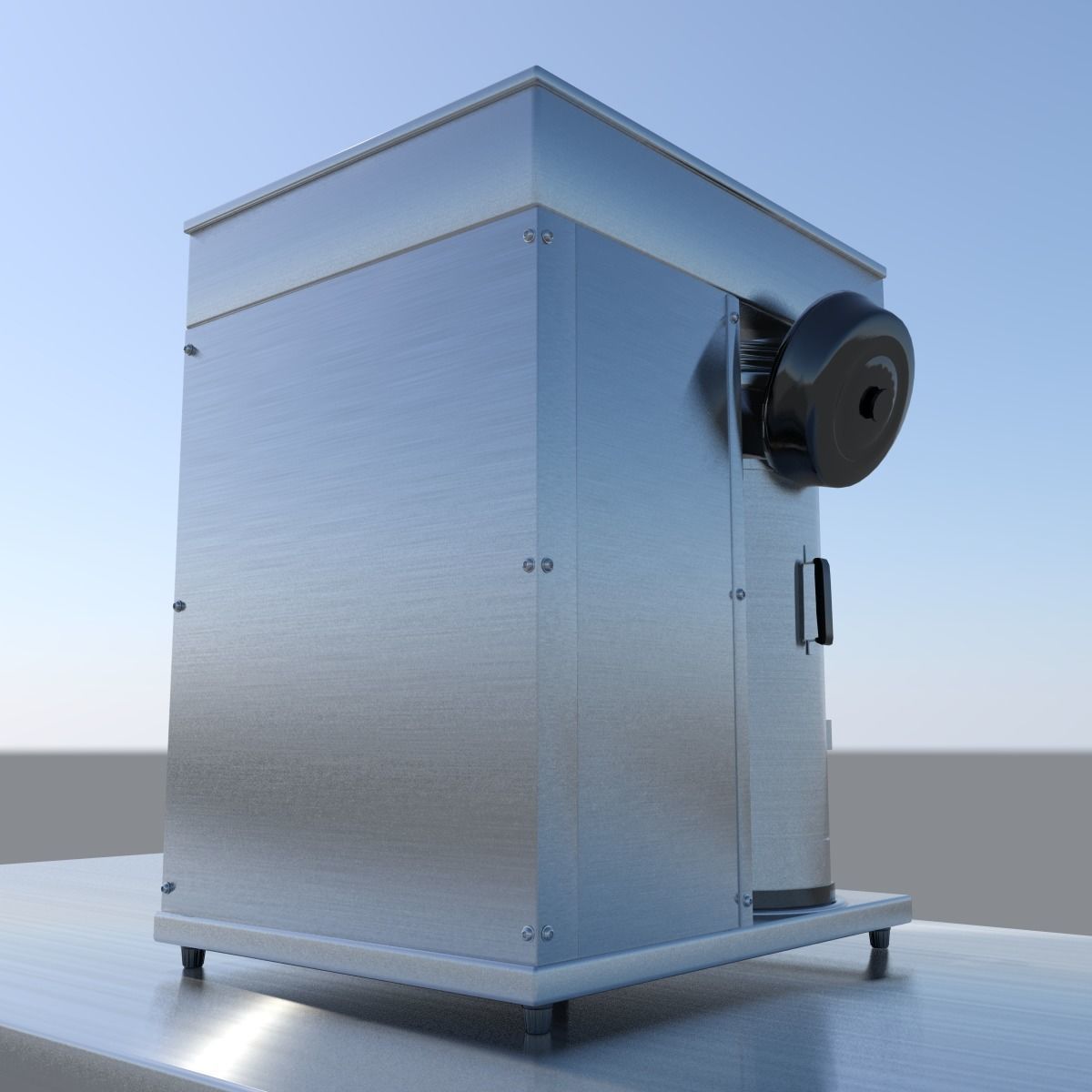 Commercial Coffee Maker 3D model_7