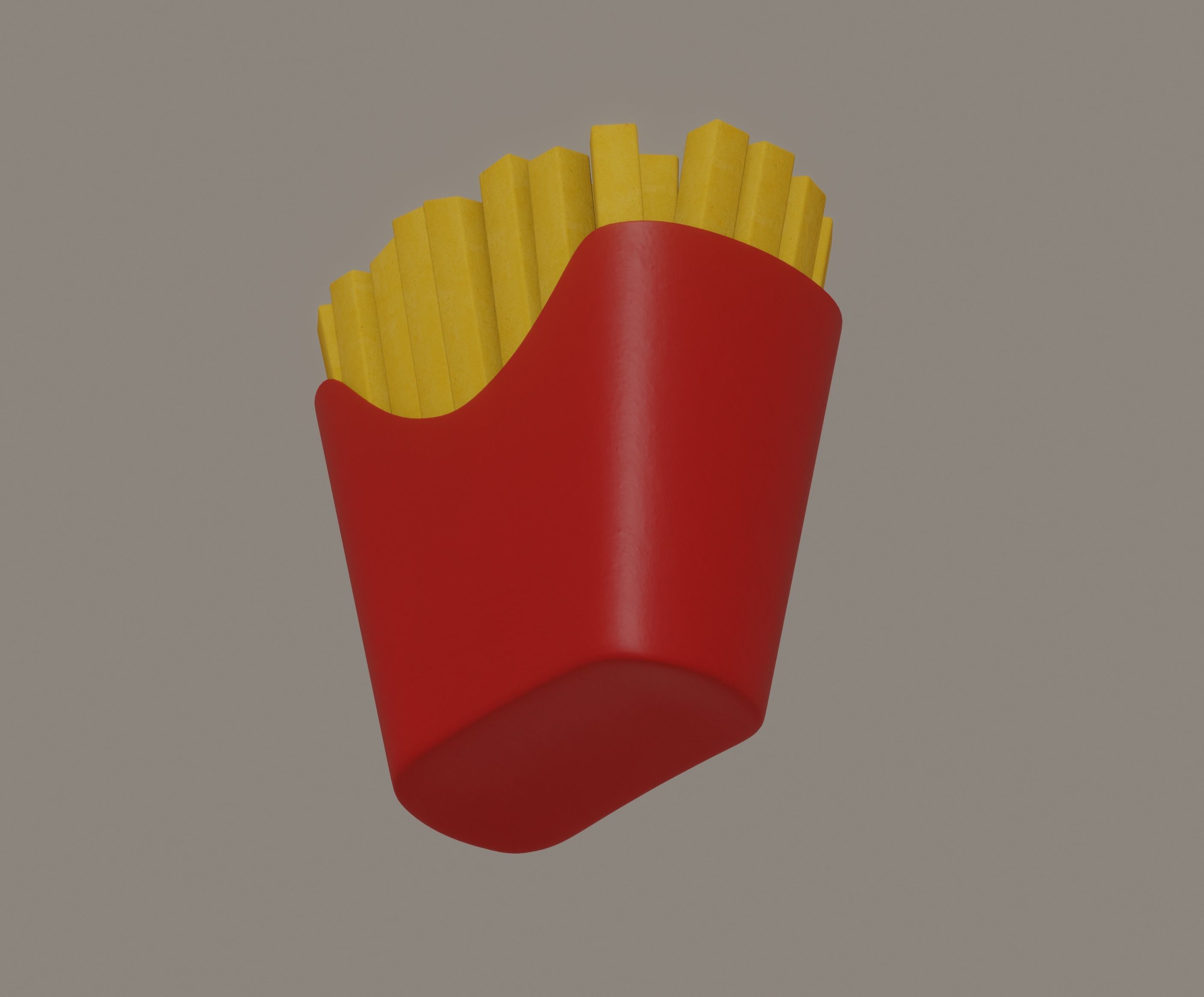 French Fries 3D model_5