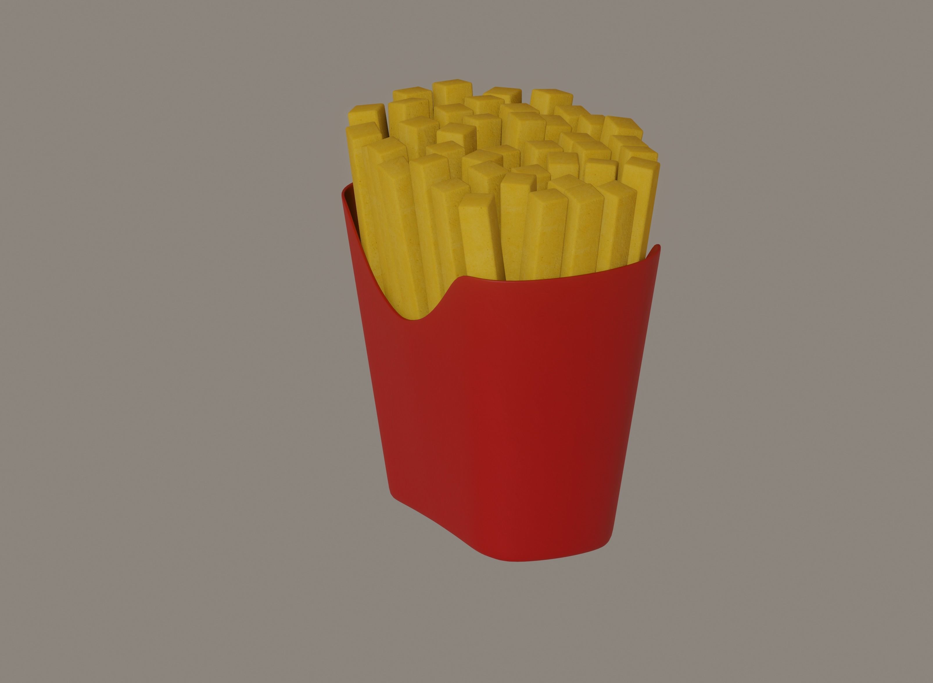 French Fries 3D model_3