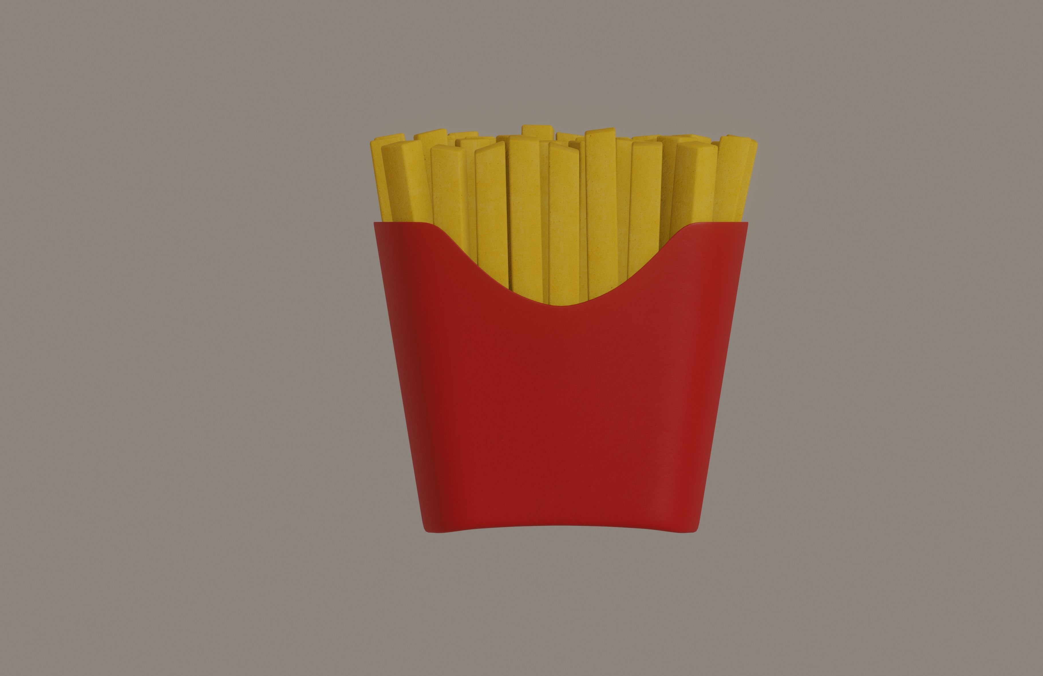 French Fries 3D model_1
