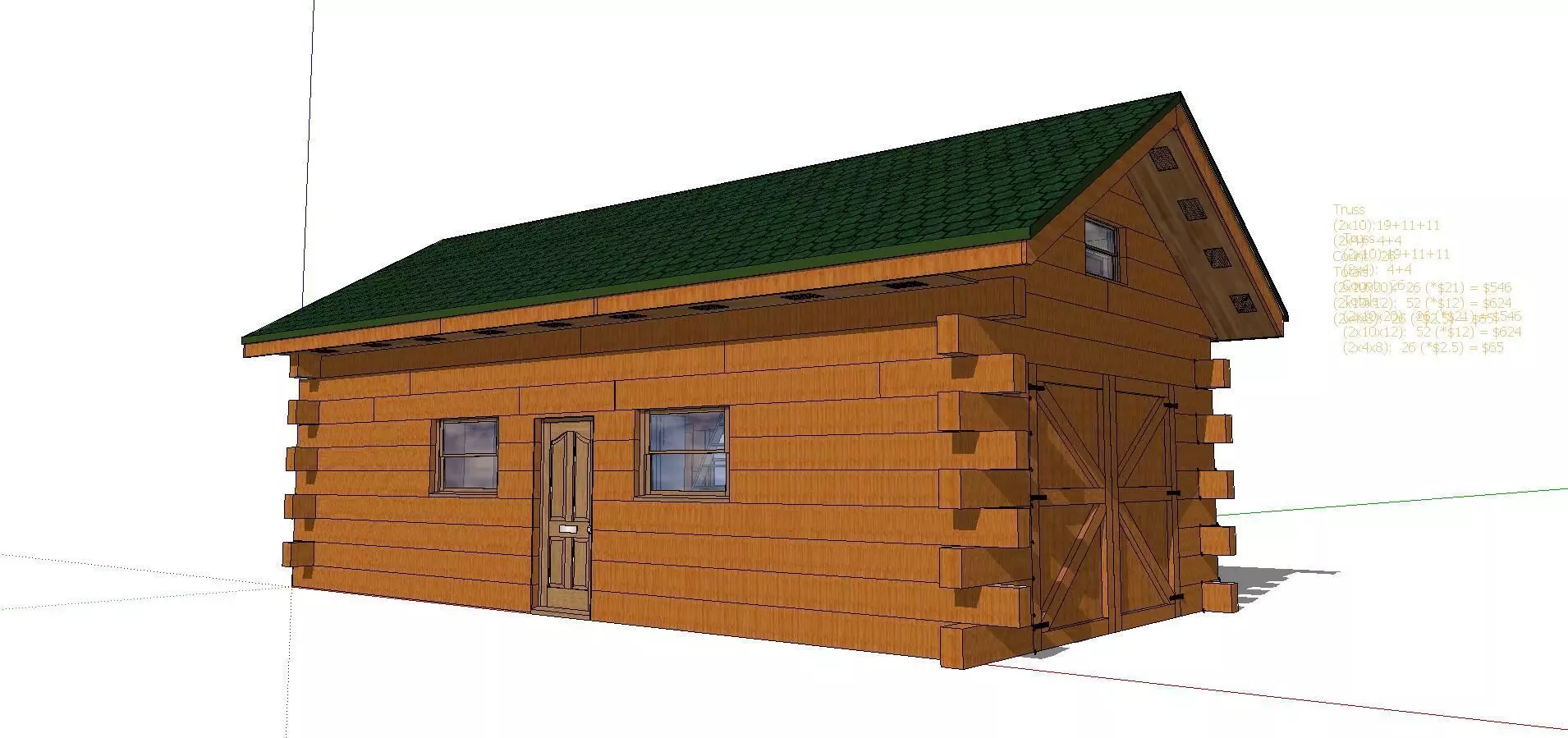 Creative Design-Holiday Cabin-093 3D model_0