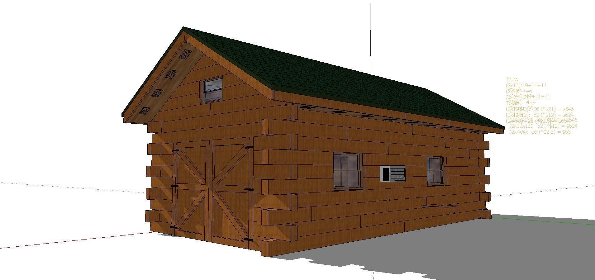 Creative Design-Holiday Cabin-093 3D model_1