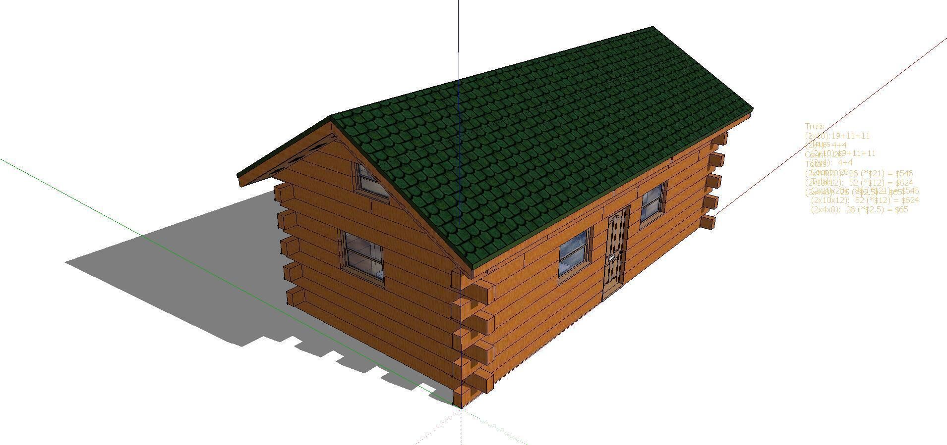 Creative Design-Holiday Cabin-093 3D model_3