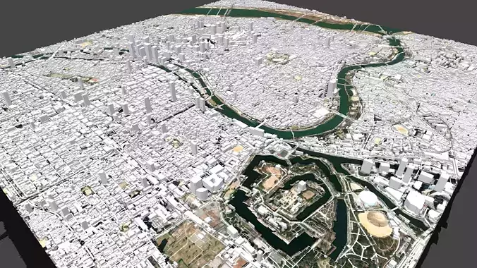 Cityscape Nagoya Japan