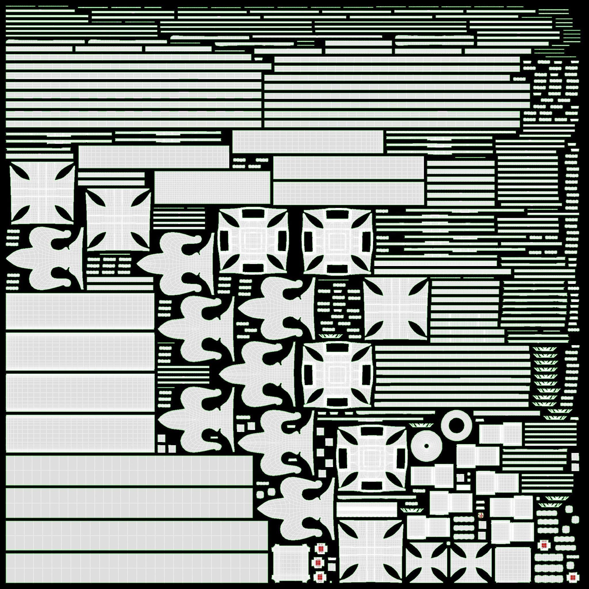 Royal crown with gems and velvet 01 3D model_18