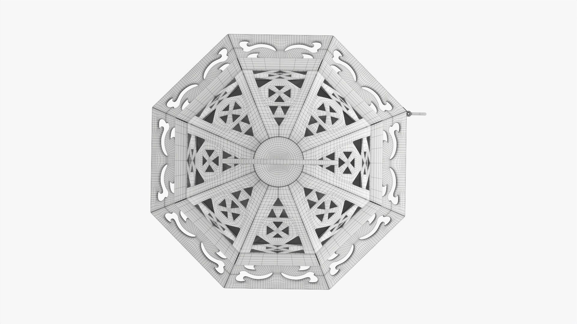 Ramadan lantern 3D model_11