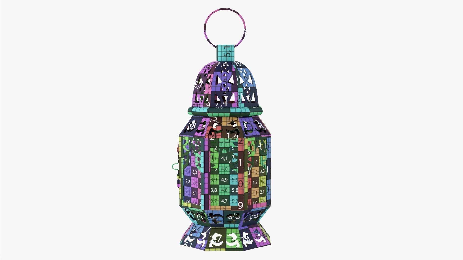Ramadan lantern 3D model_12