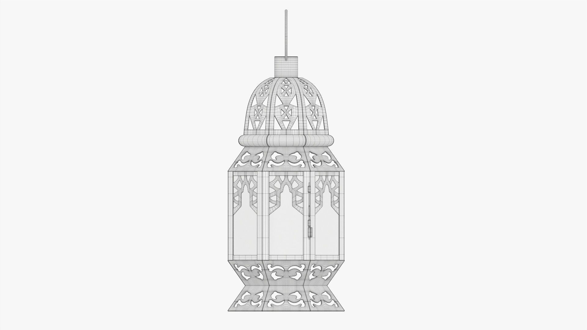 Ramadan lantern 3D model_10
