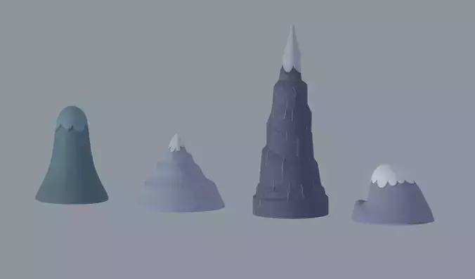 Hills 3D model