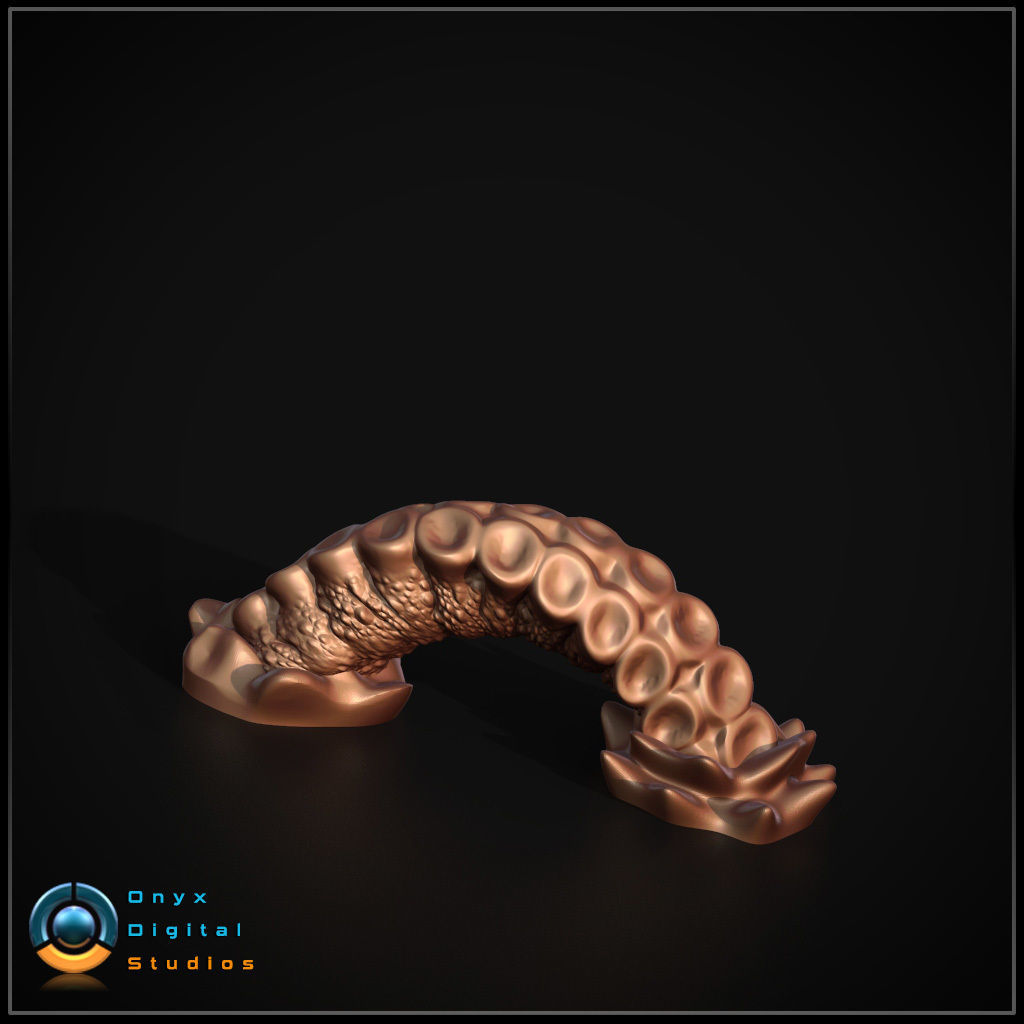 Kong Vs Giant Squid 3d printable 3D print model_4