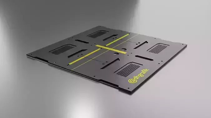 SCI-FI FLOOR PANEL Free 3D model