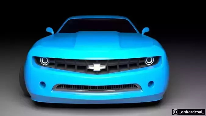 3D Car Model - Camaro Chevrolet