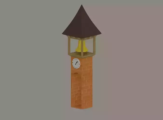 Clock Tower 3D model